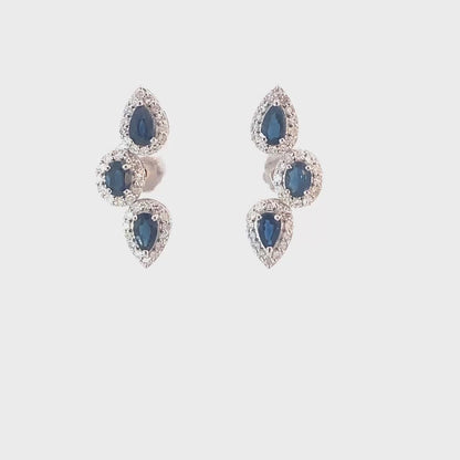 Sapphire Studs