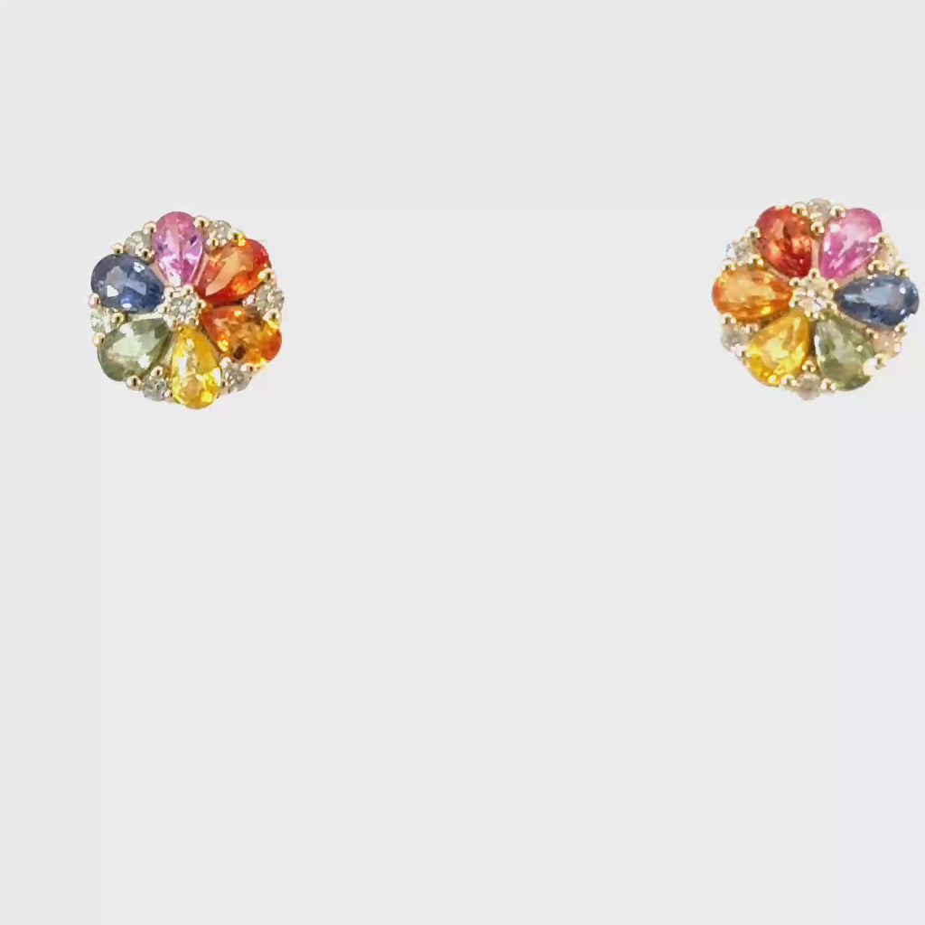 Rainbow Studs