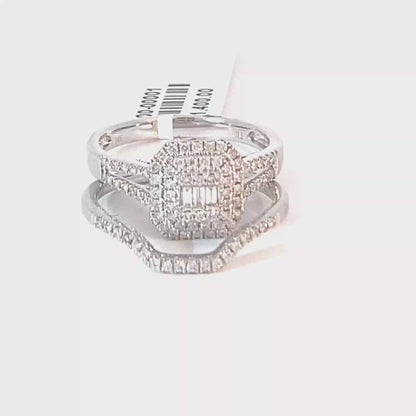 Square Bridal Ring