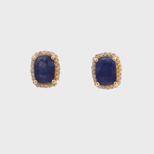 Sapphire Studs