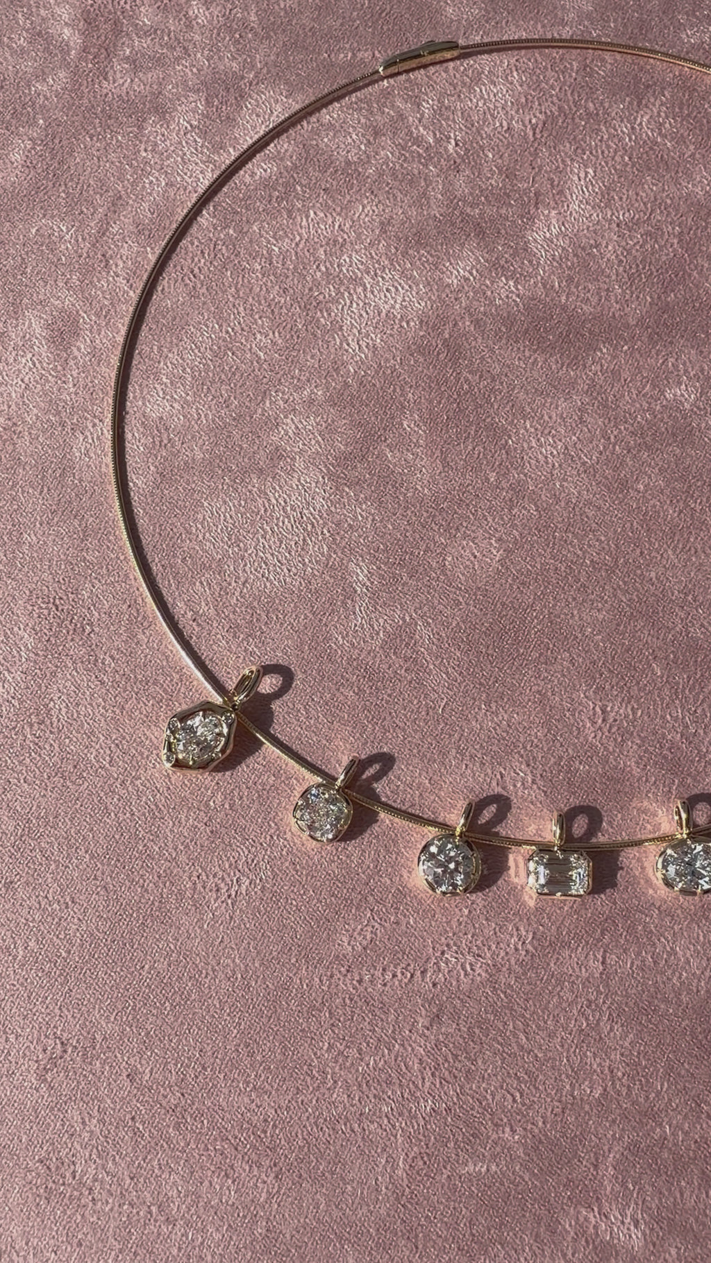 Oval charm