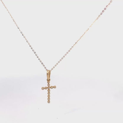 Diamond Cross Necklace