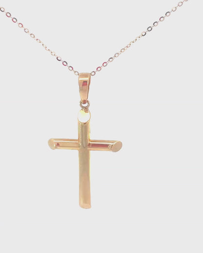 Cross Pendant with necklace